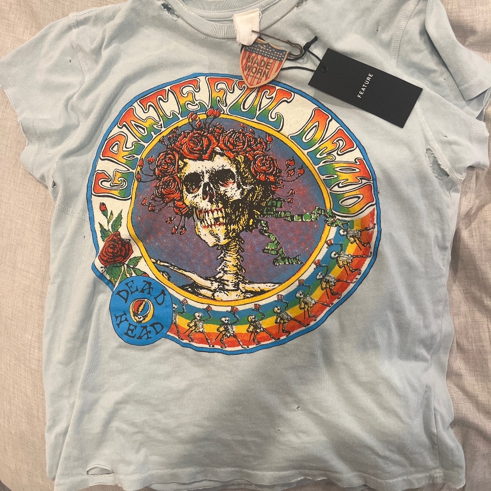 Made Worn Grateful Dead shirt nwt